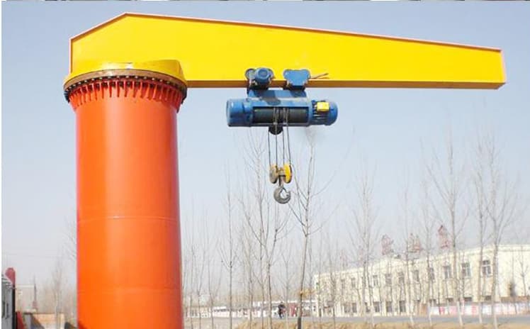 立柱式悬臂吊起重机安装